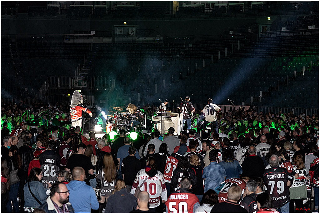 Koelner Haie Abschiedsfeier; Koeln, 22.04.2022